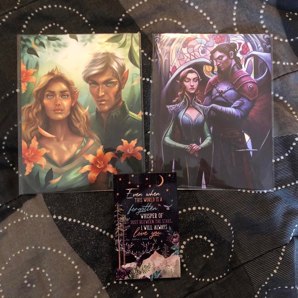 Throne of Glass the bookish box items